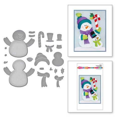 Spellbinders - Snowman Hugs Cutting Dies Spellbinders - Snowman Hugs Cutting Dies