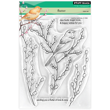 Penny Black - FLUTTER (CLEAR STAMPS)