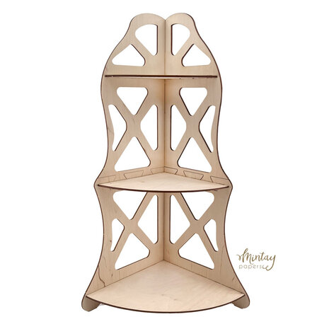 Mintay - Woodies Decor Corner Shelf 