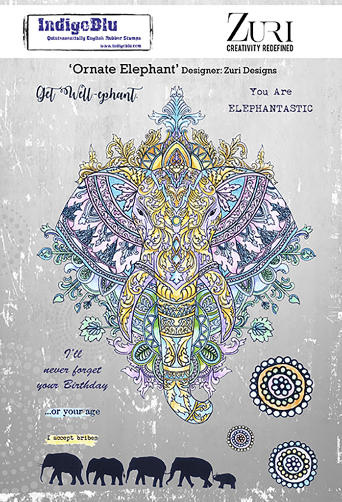 indigoblu-ornate-elephant-a5-rubber-stamps-ind0851