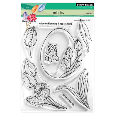 Penny Black - TULIP JOY (CLEAR STAMPS)