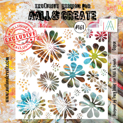 AALL & Create - Stencil 6x6 Inch Oopsa
