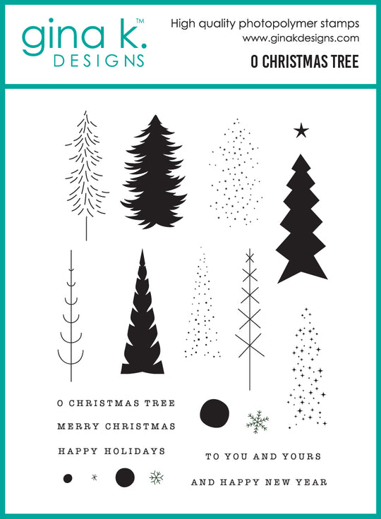 Gina K Designs - STAMPS- O Christmas Tree