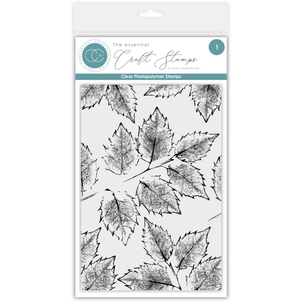  Craft Consortium - Photopolymer Stamp Set - Holly