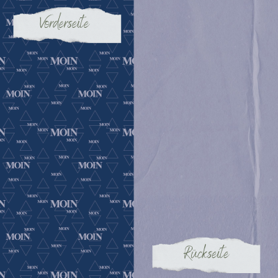 Creative Depot - Designpapier - Designline - Scrapliebe - Ahoi - Moin - Doppelseitig bedruckt