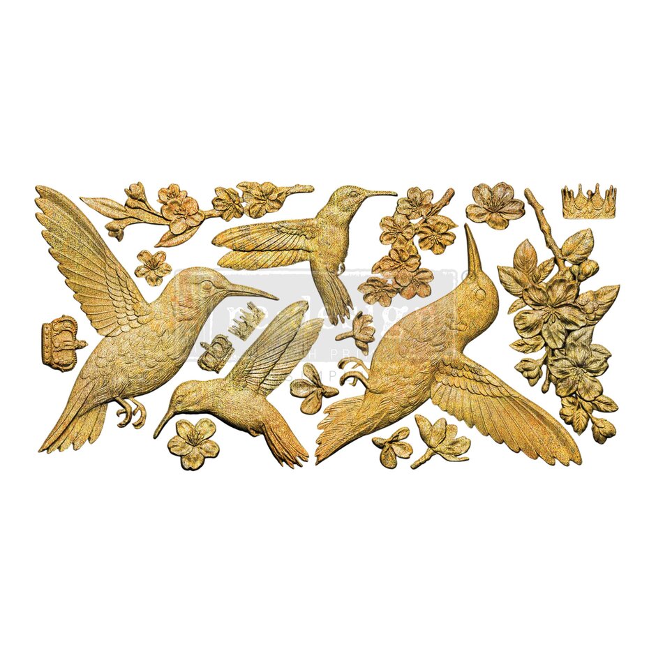 Re-Design with Prima - Bloom & Flutter 5x8 Inch Decor Moulds