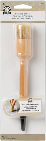 Folkart - Stencil Brush 1 Inch