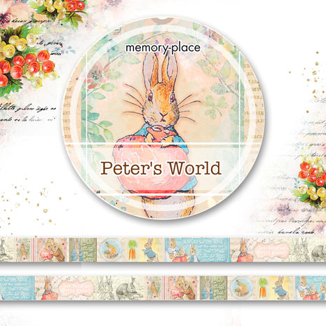 Memory Place - Peter's World Washi Tape 1