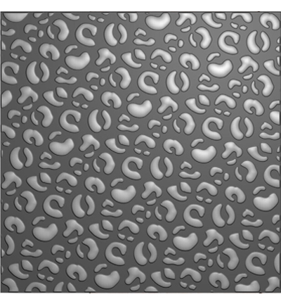 Nellie Choice 3D Embossing Folder - Leopard