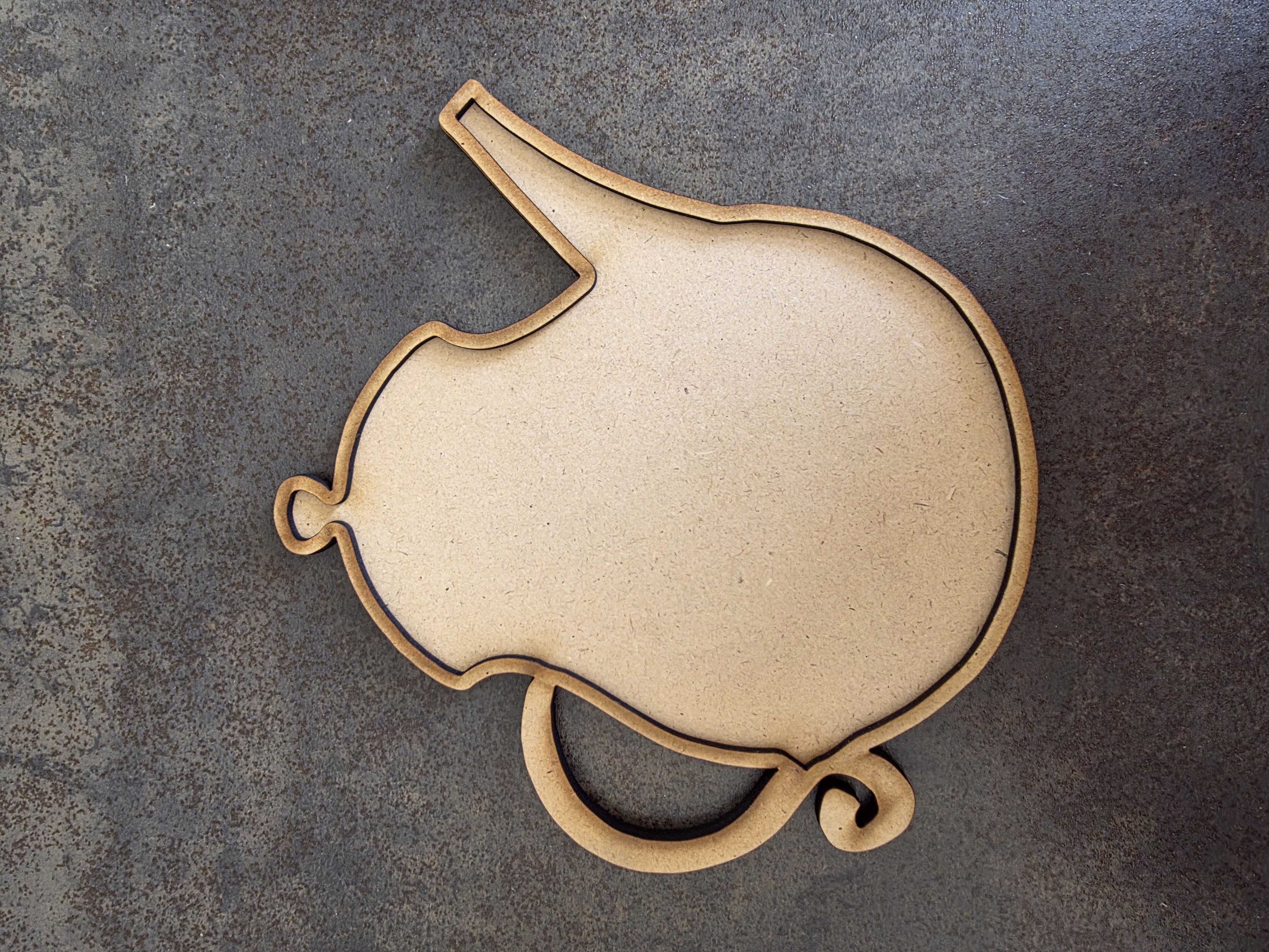 MDF - Teekanne 1  - 2tlg.