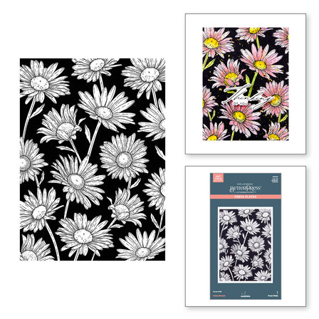 Spellbinders - Daisy Shower Press Plate from the Yana's Daisies Collection by Yana Smakula