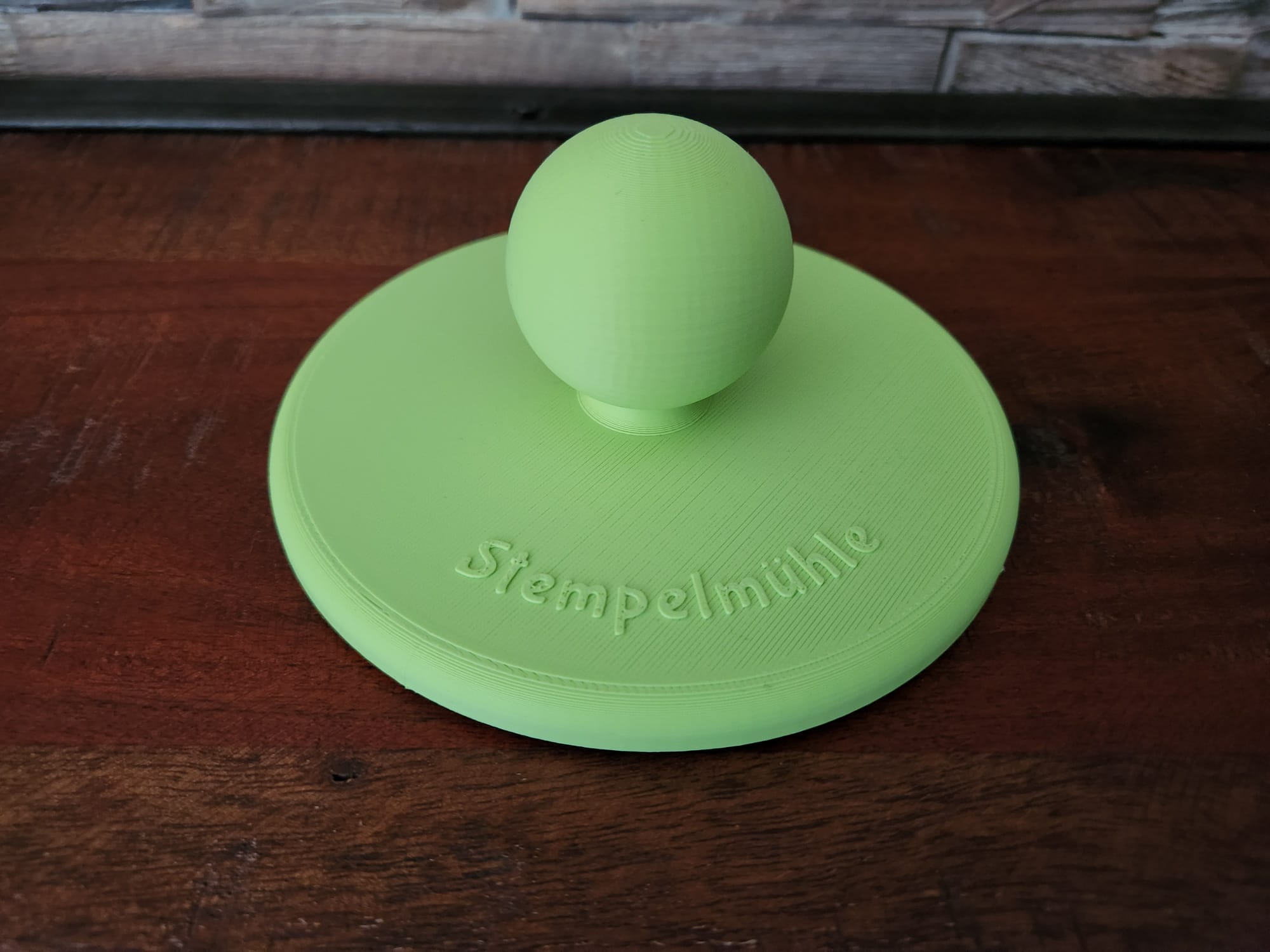 Stempelmühle - Stamp Press Tool - Matte Apple Green