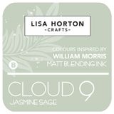 Lisa Horton Crafts Cloud 9 Matt Blending Ink Pad - Jasmine Sage, Picked By William Morris