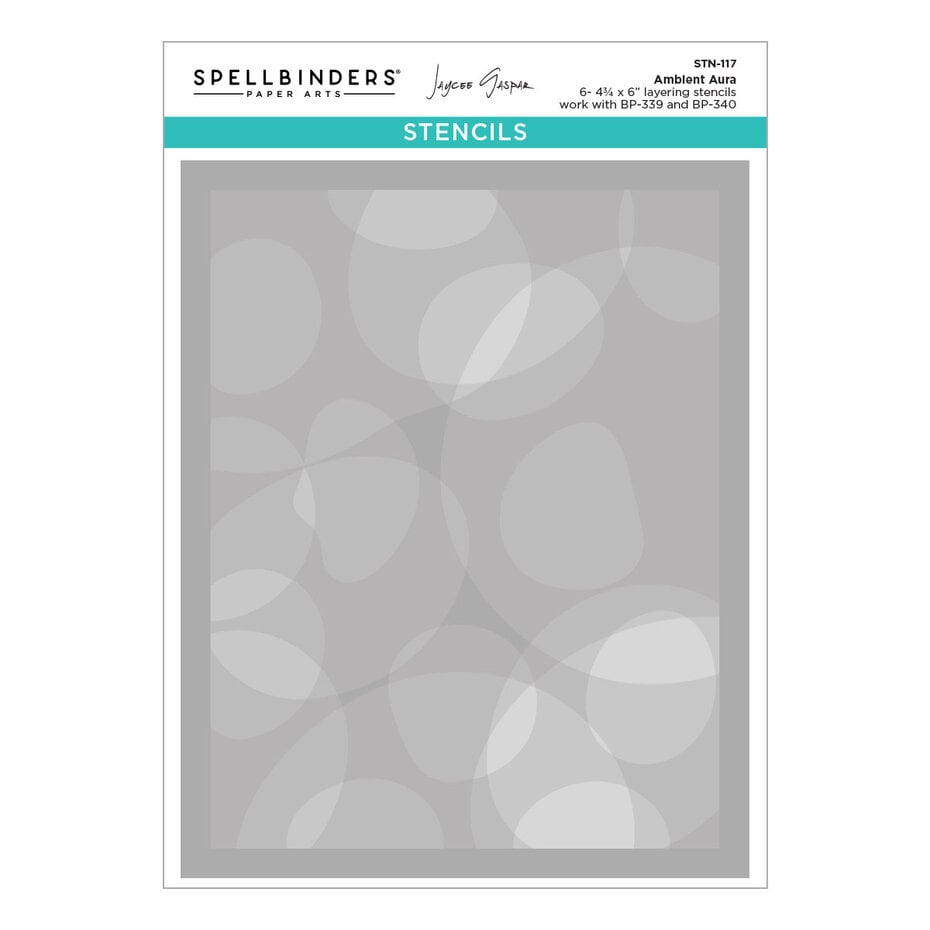 Spellbinders - All My Senses Stencils Ambient Aura