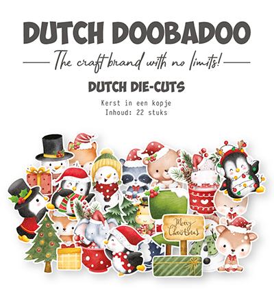 Dutch Doobadoo  - Die-cuts Christmas in a cup