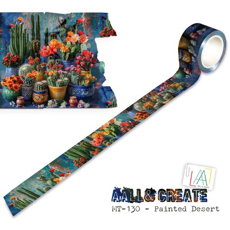 AALL and Create - Layer-It-Up Washi Tape 25mm 10m Painted Desert 