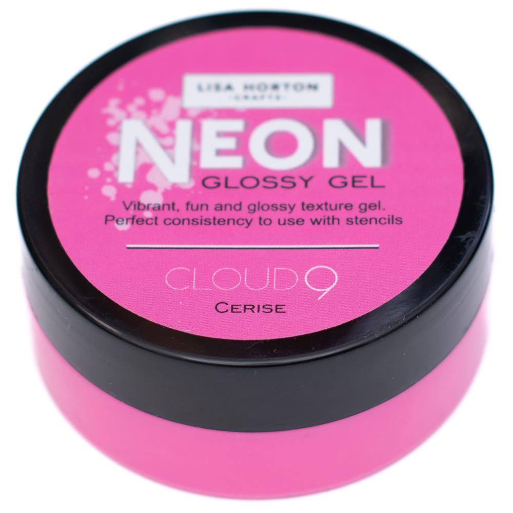 Lisa Horton Crafts Neon Glossy Gel - Cerise