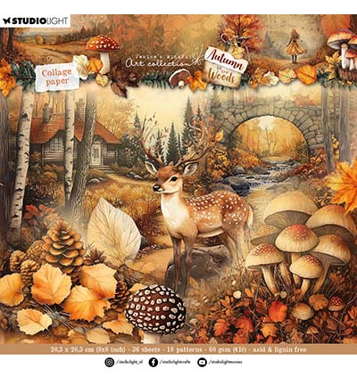SL - Backgrounds & elements Autumn In The Woods nr. 386 SL - Backgrounds & elements Autumn In The Woods nr. 386