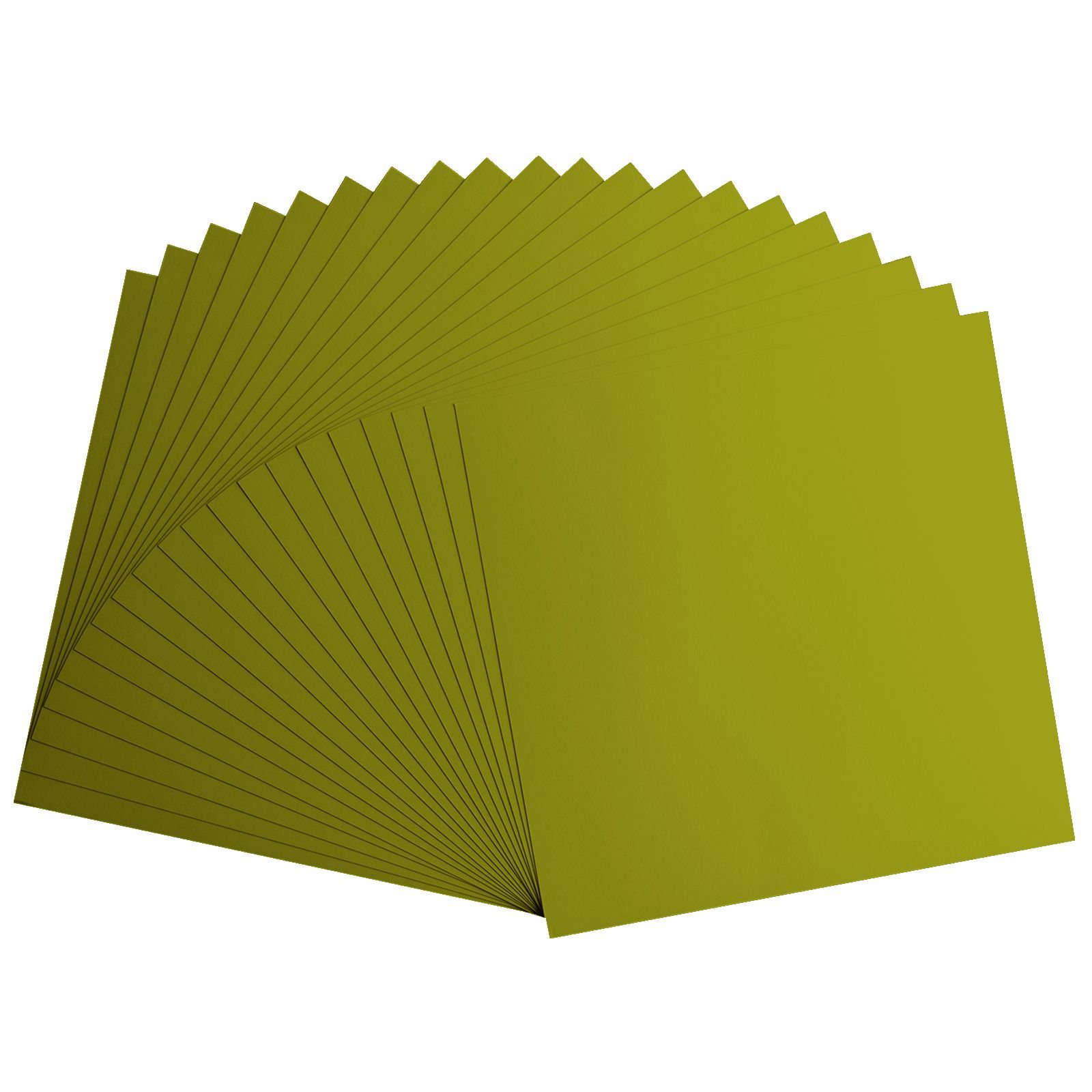 Florence • Tonkarton 216g Glatt 30,5x30,5cm Fern 20x