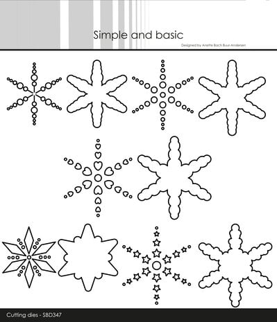 Simple and Basic - Cut Out Stars Cutting Dies