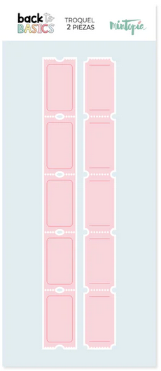 Mintopia - Back To Basics Die Mintopia Ticket Strip