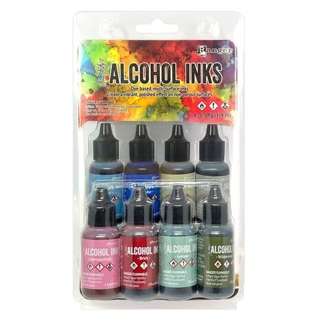 Ranger • Tim Holtz Alcohol Ink - Kit Spectrum Urban (8x0.5 fl oz)