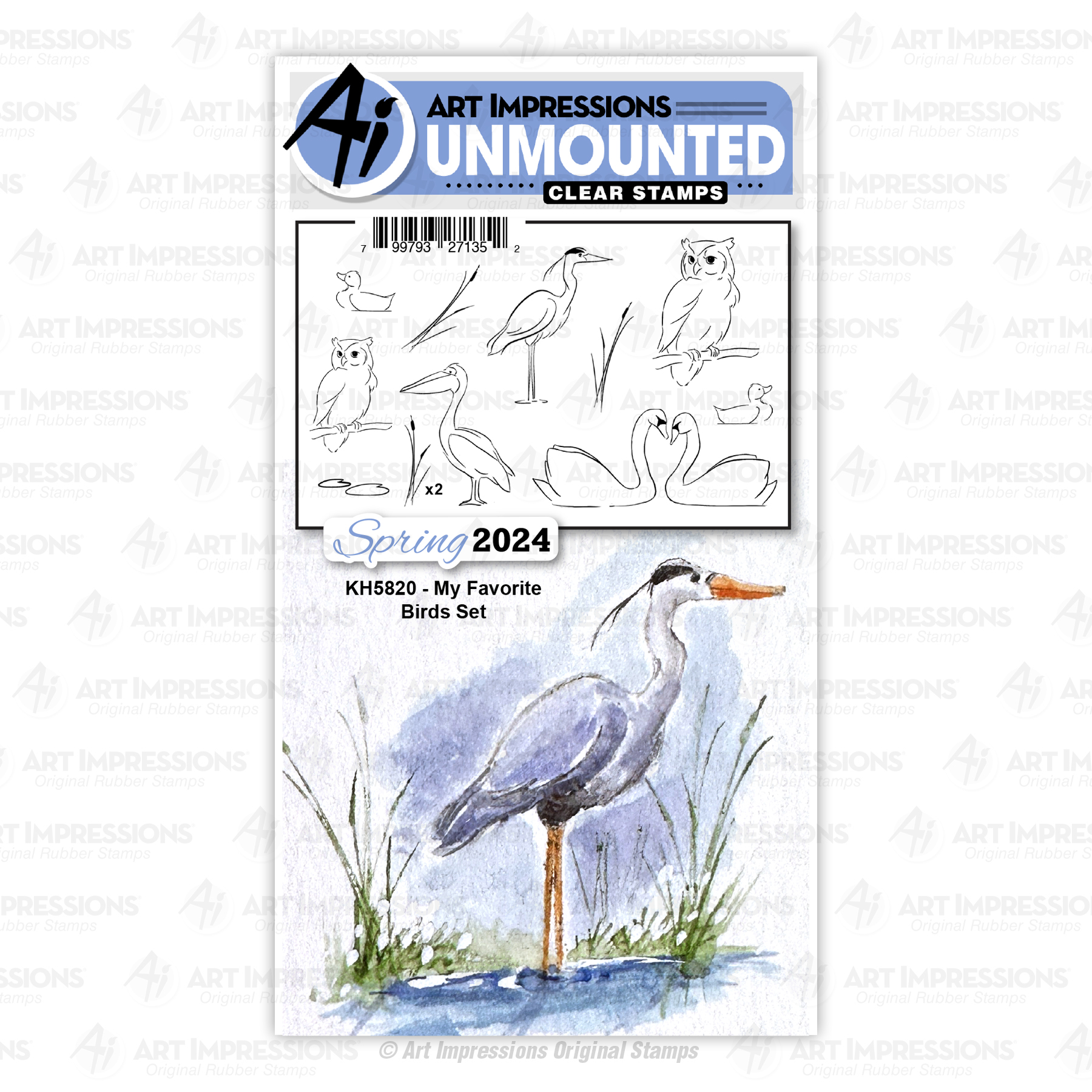 Art Impressions - My Favorite Birds Set