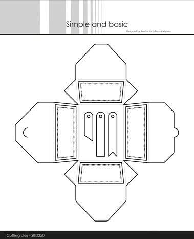 Simple and Basic - Rectangular Giftbox Cutting Dies