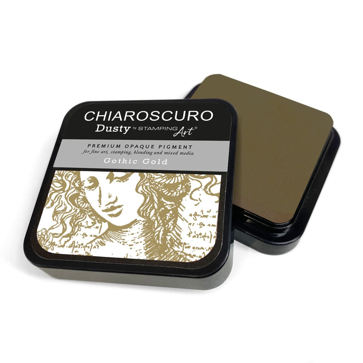 Ciao Bella - Chiaroscuro Dusty Ink Pad Gothic Gold