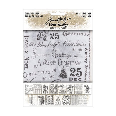 Idea-ology Tim Holtz - Tim Holtz Collage Paper Idea-ology Tim Holtz - Tim Holtz Collage Paper