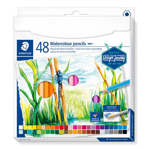 Staedtler Watercolour Farbstifte - set 48 st Staedtler Watercolour Farbstifte - set 48 st
