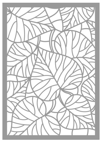 Memories4You Stencil (A6) "Herzblätter" Memories4You Stencil (A6) "Herzblätter"
