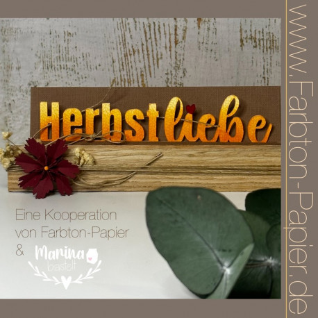 Farb Ton - Stanze "Herbstliebe" (88)