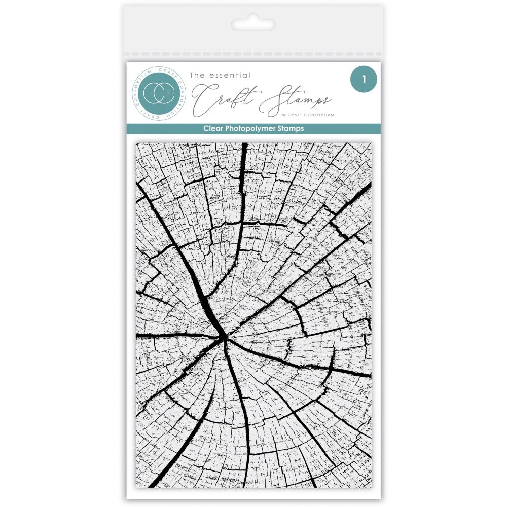 Craft Consortium - Photopolymer Stamp Set - Log