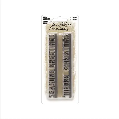 Idea-ology Tim Holtz Festive Marquee / Christmas 2023 Idea-ology Tim Holtz Festive Marquee / Christmas 2023