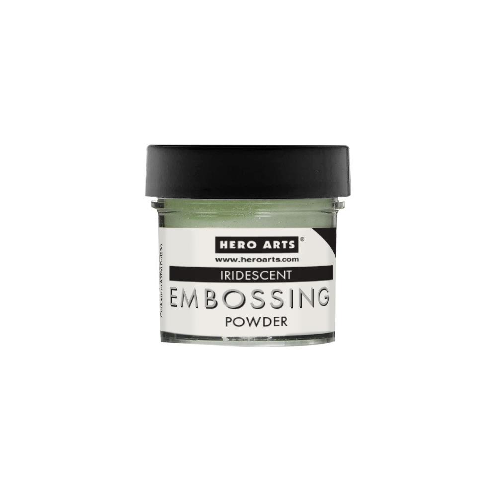 Hero Arts Embossing Powder -   Iridescent Green  Hero Arts Embossing Powder -   Iridescent Green