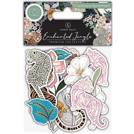 craft-consortium-enchanted-jungle-chipboard-epheme craft-consortium-enchanted-jungle-chipboard-epheme