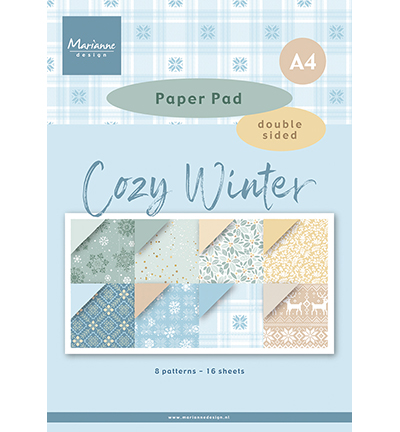 Marianne Design - Cozy Winter A4 Paper Pad