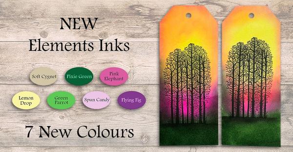 Lavinia - Elements Premium Dye Ink - SET - 7 neue Farben Lavinia - Elements Premium Dye Ink - SET - 7 neue Farben