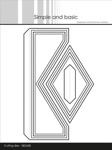 Simple and Basic - die "A6 Gatefold and pocket"