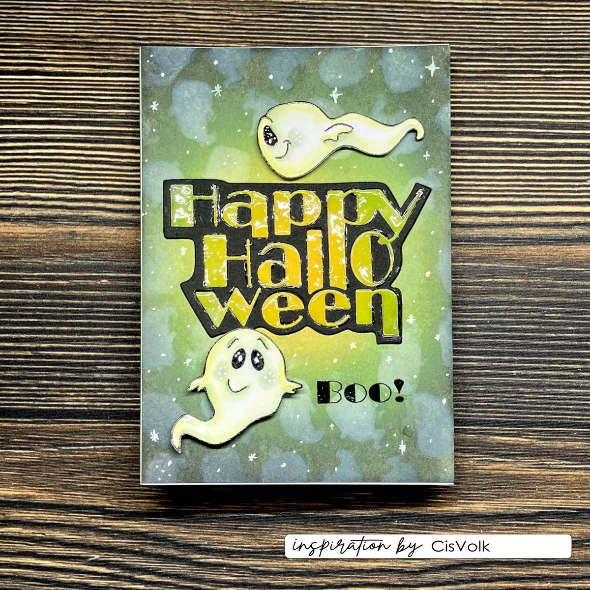 Vaessen Creative • Silikonstempel by Carla Creates Ghosts 19St.