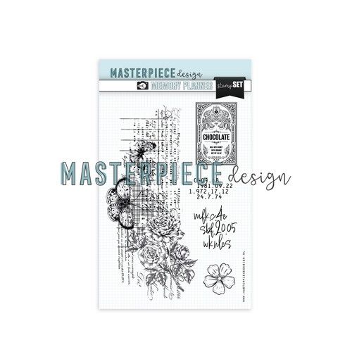 Masterpiece Stempelset Roses are red 4x6