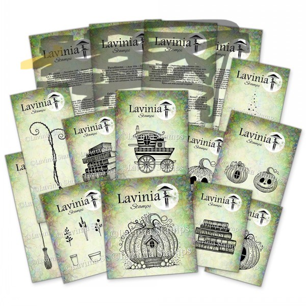 Lavinia Stamps - Spellbinding Stamp Bundle - OHNE SCHRIFT STEMPEL