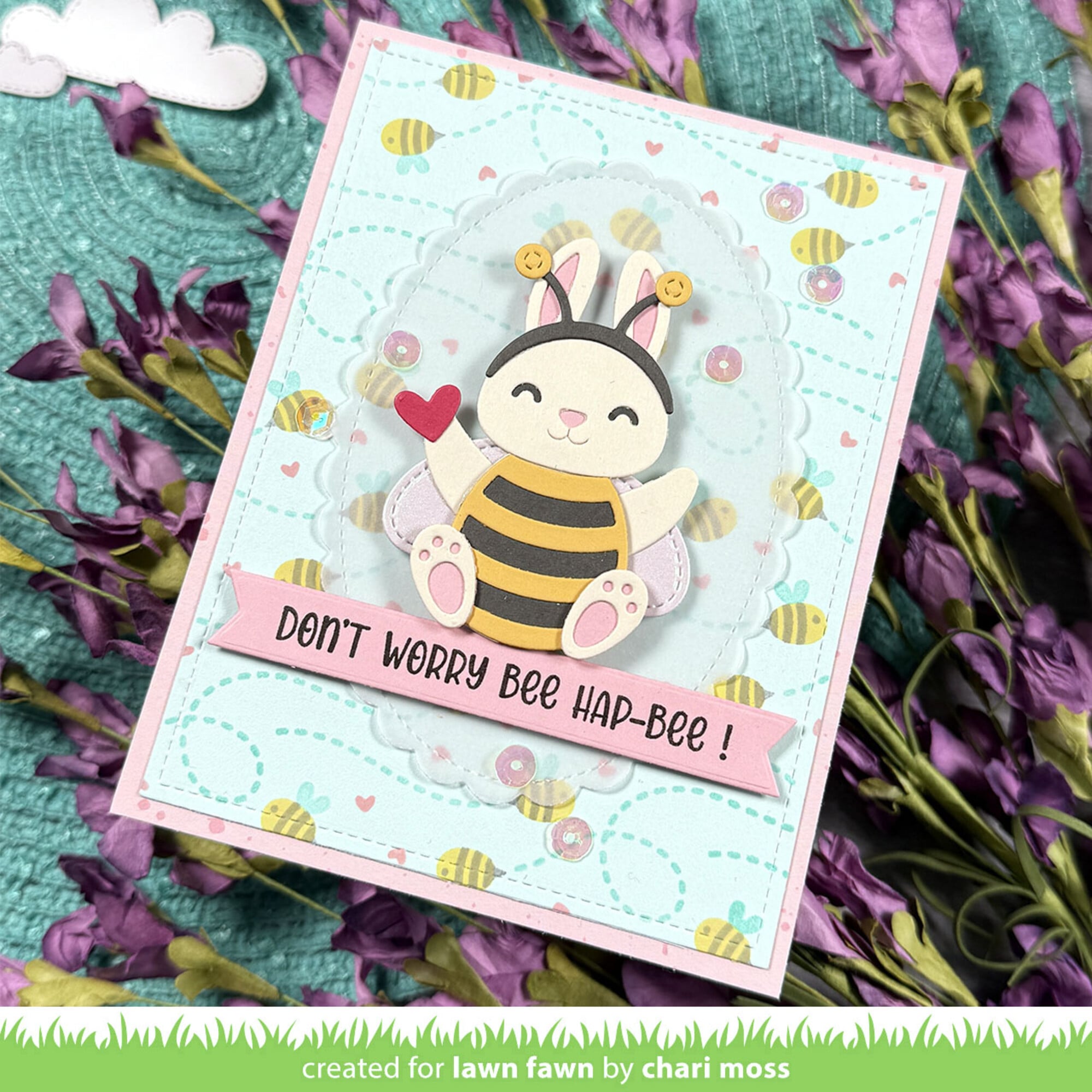 Lawn Fawn - Build-A-Critter Bug Costumes Stand-Alone Die