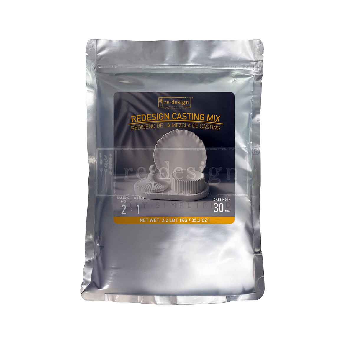 Re-Design - Redesign Casting Mix Refill – 1 bag, 2.2lb (1kg / 35.2oz)