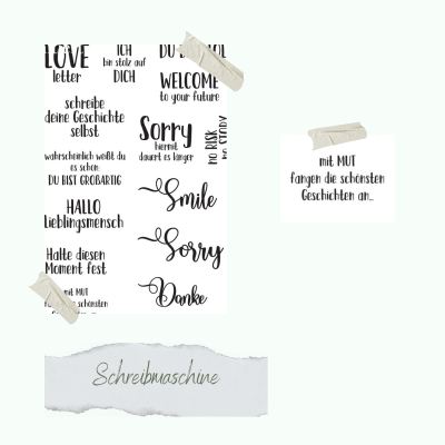 Creative Depot -  Stempelset - Schreibmaschine  Creative Depot -  Stempelset - Schreibmaschine