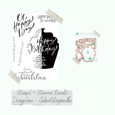 Creative Depot -  Bundle - Geburtstagsmuffin 