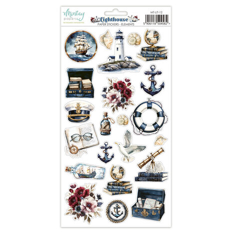 Mintay - Lighthouse 6x12 Inch Paper Stickers Elements