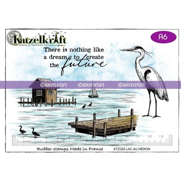 Katzelkraft - Lac au héron - Reiherstempel See und Steg - A6