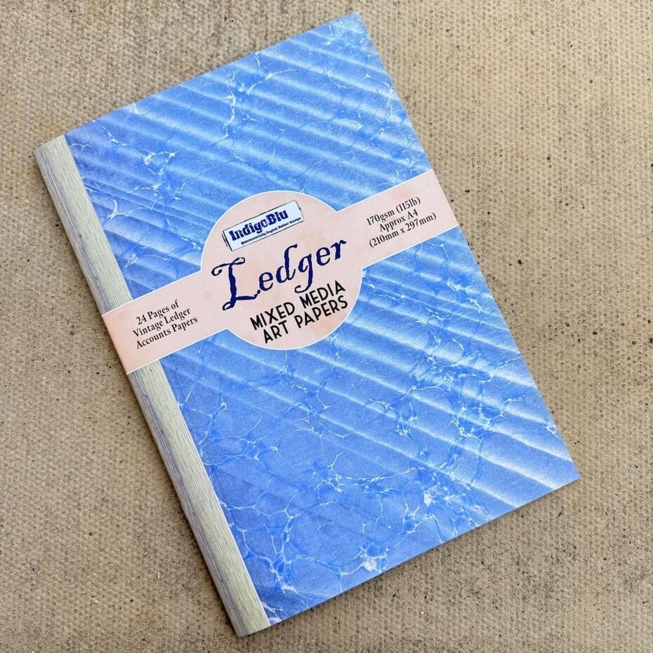 IndigoBlu - Ledger A4 Paper Book